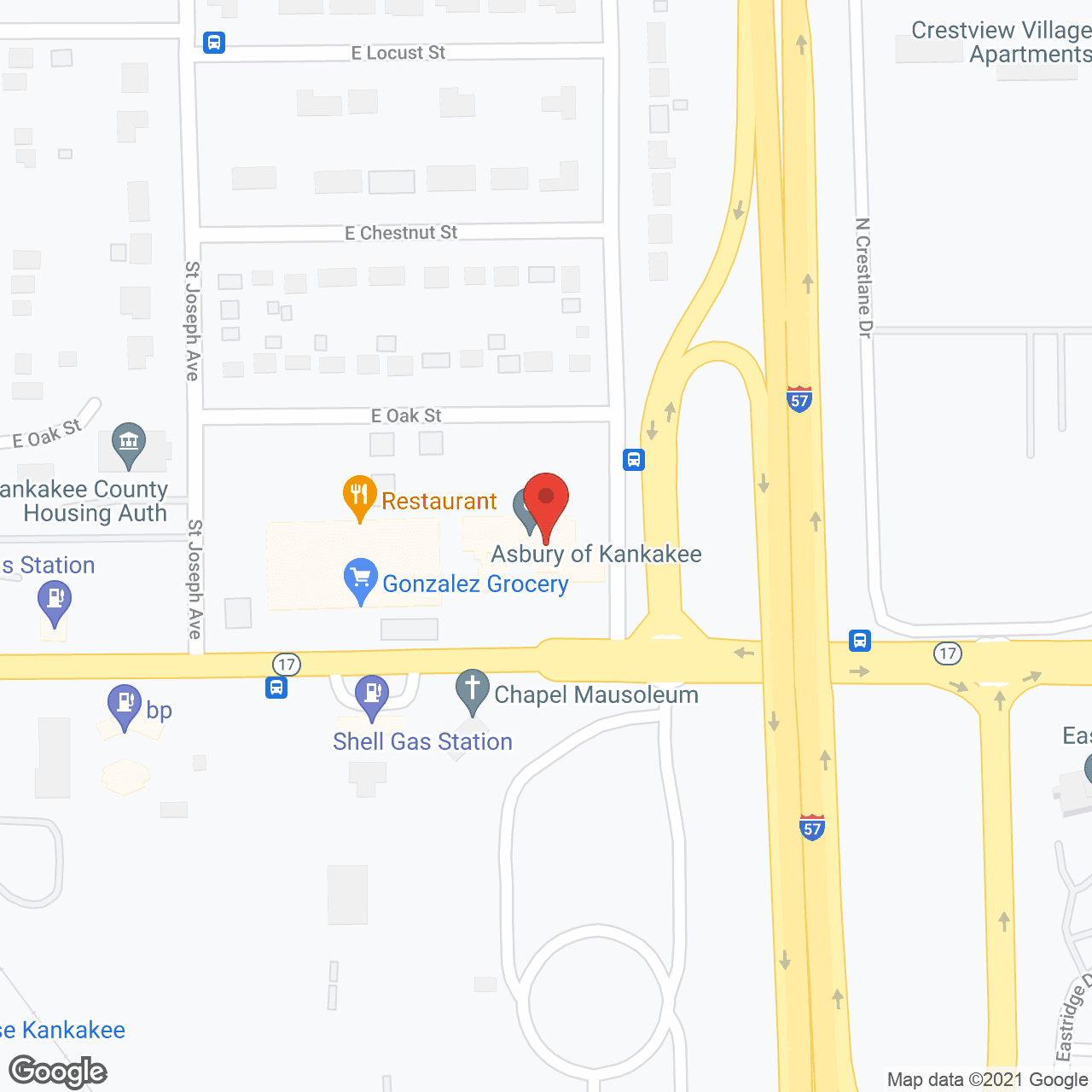 Asbury of Kankakee Supportive Living & Memory Care in google map