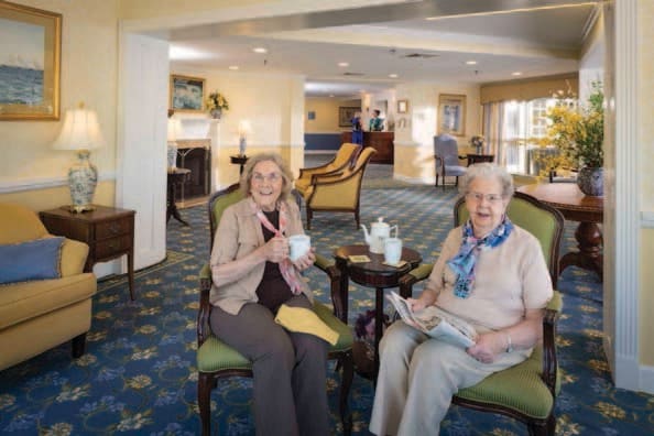 Tall Oaks Assisted Living residents